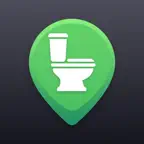 Restrooms Map icon