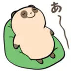 Stickers of Funny Tanuki iOS Icon
