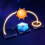 Chain Leap: Cosmic Checkers iOS Icon