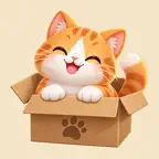 Cat & Box: Cozy Puzzles iOS Icon