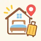 民泊台帳｜180日カウント・宿泊者名簿・定期報告 iOS Icon