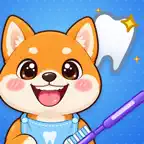 どうぶつの歯医者さん 歯医者ゲーム 子供 歯磨き 知育 病院 iOS Icon