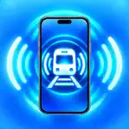 乗りすごさん-降りる駅の前で通知 iOS Icon