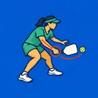 PickleballDraw: Video Analyzer iOS Icon