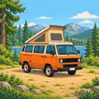 Van Trails: Van Life Sim icon