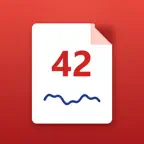 42 PDF Editor: Sign & Annotate iOS Icon