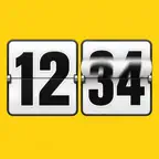 Oshi Clock: Flip Photo Widget iOS Icon