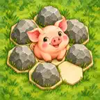 Trap the Pig: Watch Puzzle icon