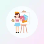 颜色选择涂鸦工具板 - 专业配色调色研发工坊 icon