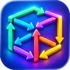 3D Cube Arrow iOS Icon