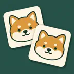 おそろいぬ - かわいい犬の神経衰弱・うちの子写真で絵合わせ iOS Icon