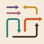Arrows Unwound: Ad-Free Puzzle iOS Icon