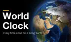World Clock: Time Zone Widget iOS Icon