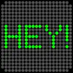 LED Banner Display iOS Icon
