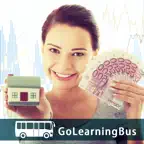 Learn Stocks, Options and Real Estate Investment and Finance by GoLearningBus iOS Icon