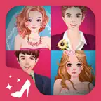 Bride and Groom - Fun wedding dress up and make up game with brides and grooms for kids iOS Icon