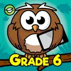 Sixth Grade Learning Games SE iOS Icon