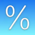 Easy Percent Calculator iOS Icon