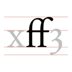 Font­ Finder iOS Icon
