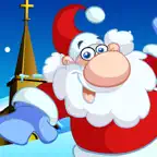 Fun Christmas Games with Santa iOS Icon
