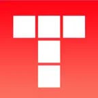Numtris: best addicting logic number game with cool multiplayer split screen mode to play between two good friends. Including simple but challenging numeric puzzle mini games to improve your math skills. Free! iOS Icon
