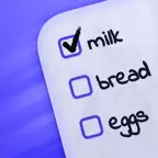 Shared Grocery List Organizer Icon