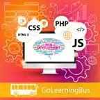 Learn HTML5, CSS, PHP and JavaScript by GoLearningBus iOS Icon