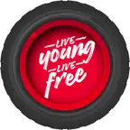 Live Young Live Free iOS Icon