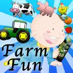 Farm Fun Flash Cards Learning iOS Icon