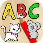 Paint alphabet - ABC iOS Icon