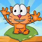 Hungry Cat In Europe Icon