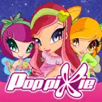 PopPixie: детский мультфильм и игры про маленьких волшебниц! iOS Icon