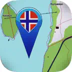 Topo maps - Norway iOS Icon
