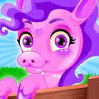 Pony Ranch Mania - Princess Makeover Salon Games iOS Icon