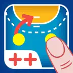 Coach Tactic Board: Handball++ iOS Icon