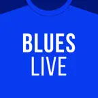 Blues Live – News & Scores iOS Icon