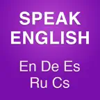 Learn English: speaking course iOS Icon