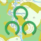 Terrain Map Finland iOS Icon
