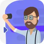 Teleprompter Pro · Prof Hornet iOS Icon