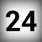 24 Hours Schedule Management iOS Icon