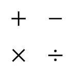 xCalc - Simple Calculator iOS Icon