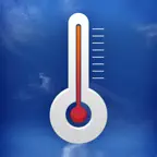 Hot Weather Thermometer iOS Icon
