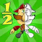Fractions. Smart Pirates iOS Icon
