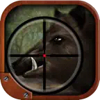 Boar Hunting Sniper Game with Real Riffle Adventure Simulation FPS Games FREE iOS Icon