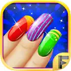 Nail Art Fashion Salon Design iOS Icon