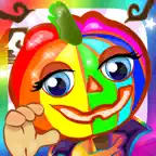 Fun Halloween Coloring Pages - Painting Pictures & Color Sheets for Kids iOS Icon