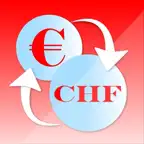 Euro to CHF Converter iOS Icon