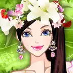 Little Spring Girl - Dress Up! Game about makeover and make-up iOS Icon
