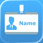 Name Badge iOS Icon