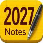 2027 Calendar Notes iOS Icon
